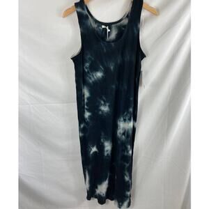 NWT Stitchdrop Ribbed Sleeveless Tie Dye Dress Large